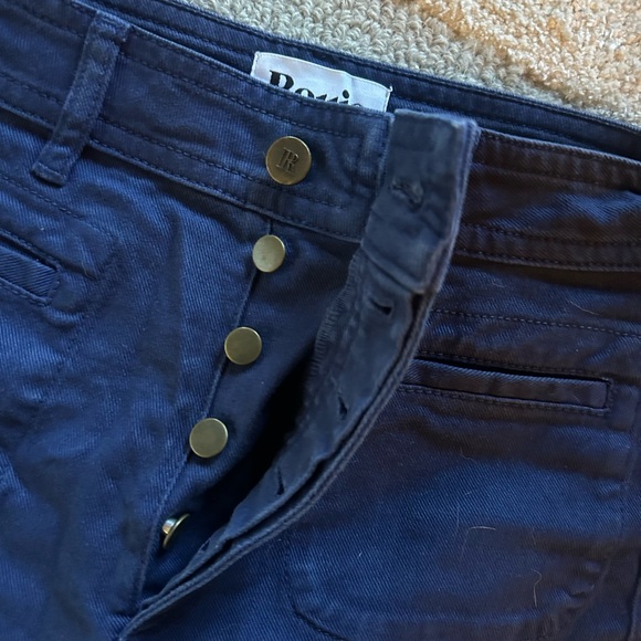 Rouje Navy Swan Pants - Picture 3 of 5